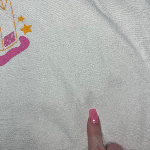 Harry’s House Sweatshirt Beige As It Was Crewneck Graphic Pullover Size Large - Picture 9 of 12